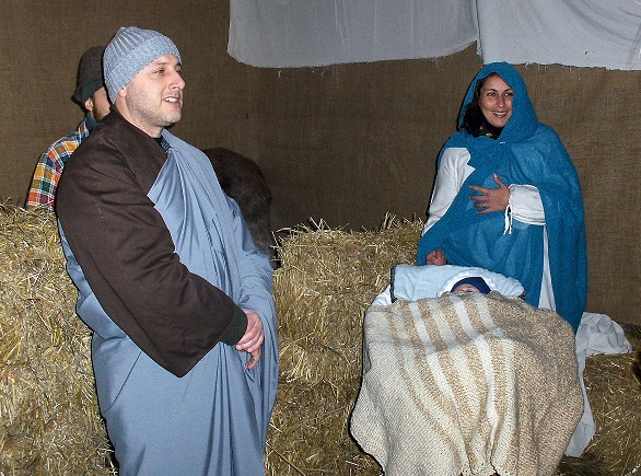 Cassine si trasforma in un presepe a cielo aperto