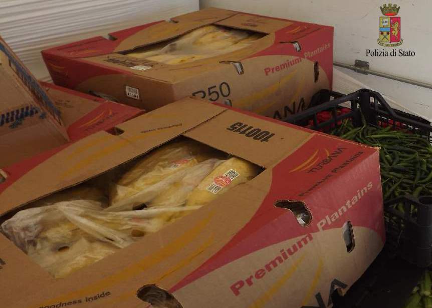 Sequestrati venti quintali di frutta e verdura mal conservati destinati alla vendita