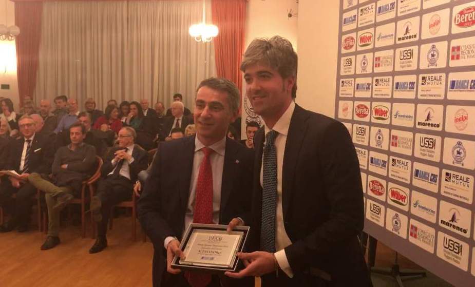 Alessandria: Di Masi premiato dai giornalisti sportivi. “A gennaio solo piccoli movimenti di mercato”
