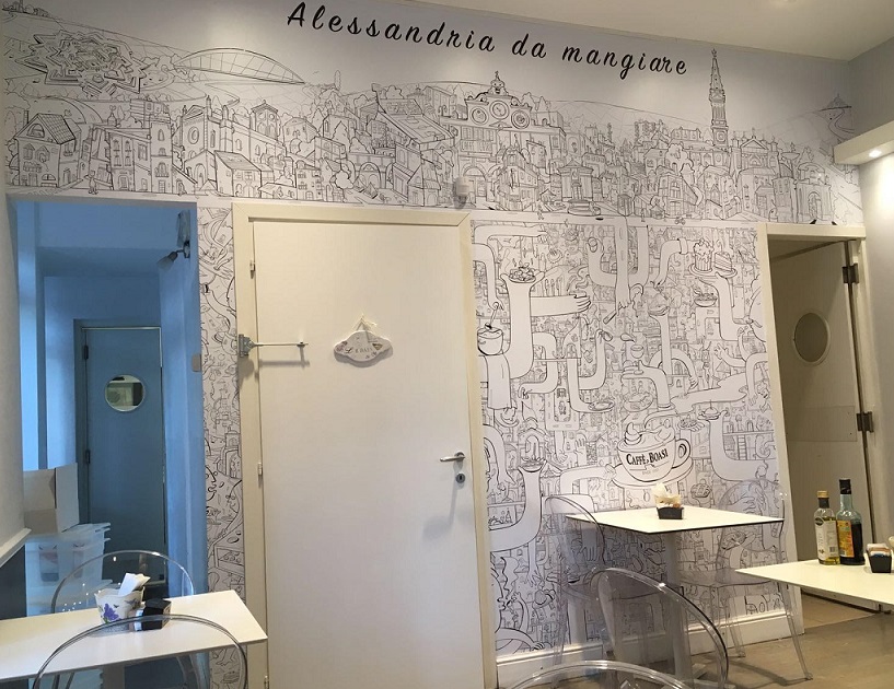 “Alessandria da mangiare”: la storia della città attaccata alla parete