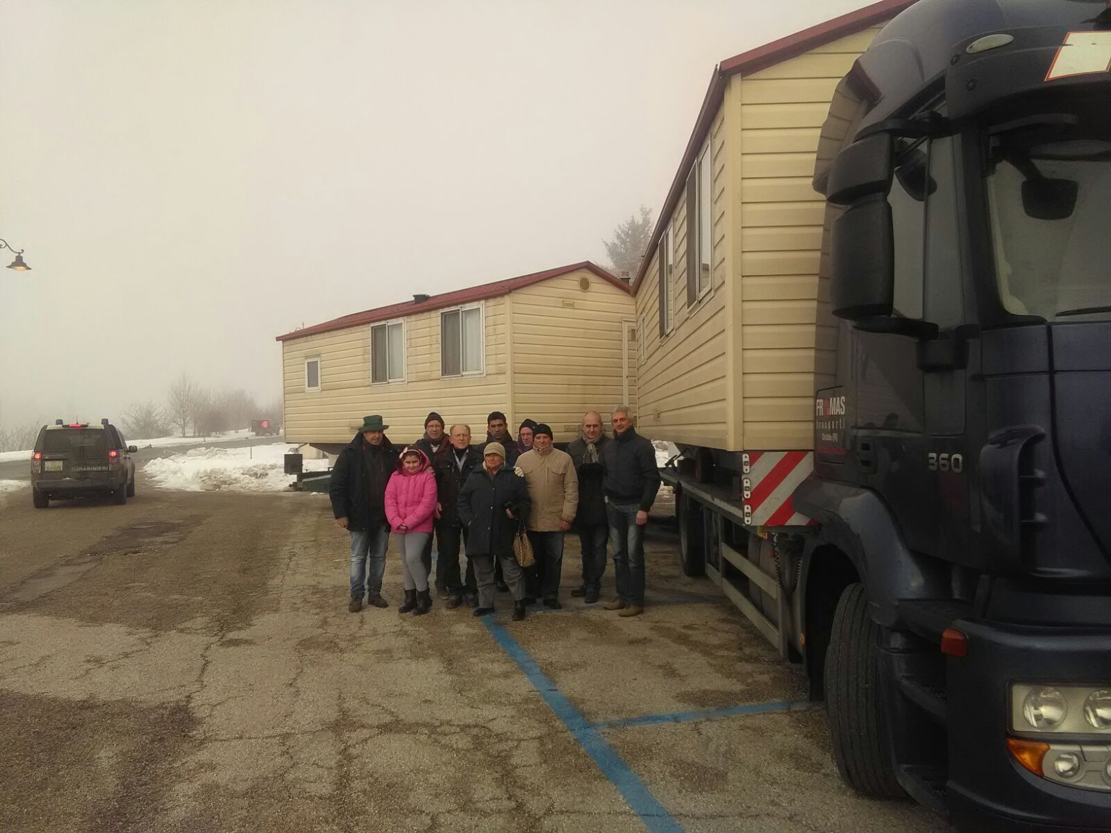 “Bisogna aiutare gli altri”: dalla provincia altre due casette per le famiglie colpite dal terremoto
