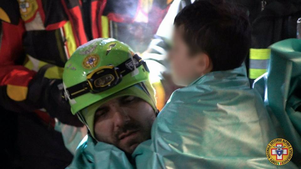 Anche il Soccorso Alpino di Alessandria in azione all’Hotel Rigopiano