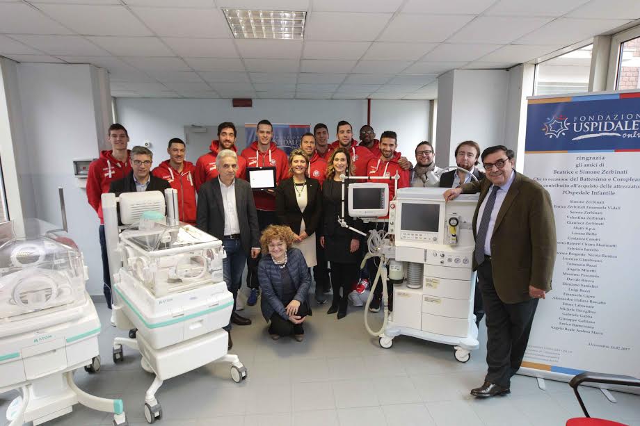 All’Infantile di Alessandria inaugurati i progetti ‘Incubatrici’ e ‘Sedoanelgesia’