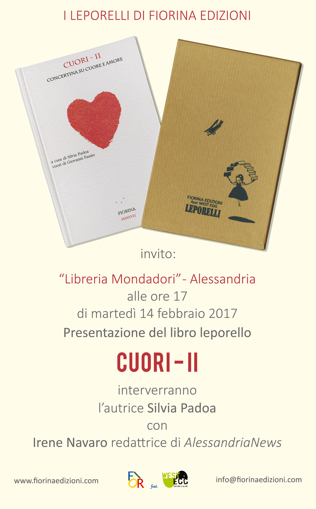 San Valentino alla Mondadori con la presentazione del libro “Cuori”