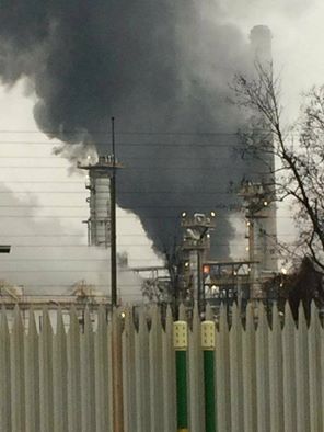 Nuovo incendio alla raffineria di Sannazzaro