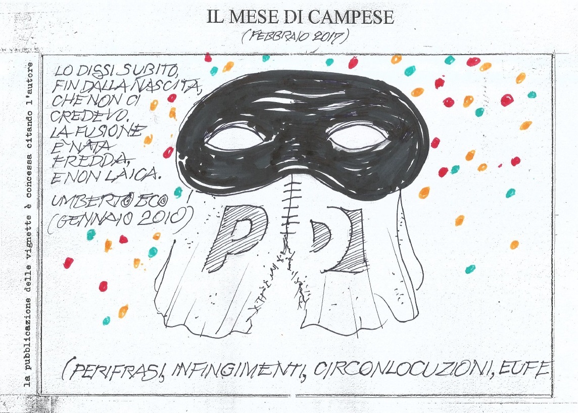Le vignette di febbraio di Ezio Campese
