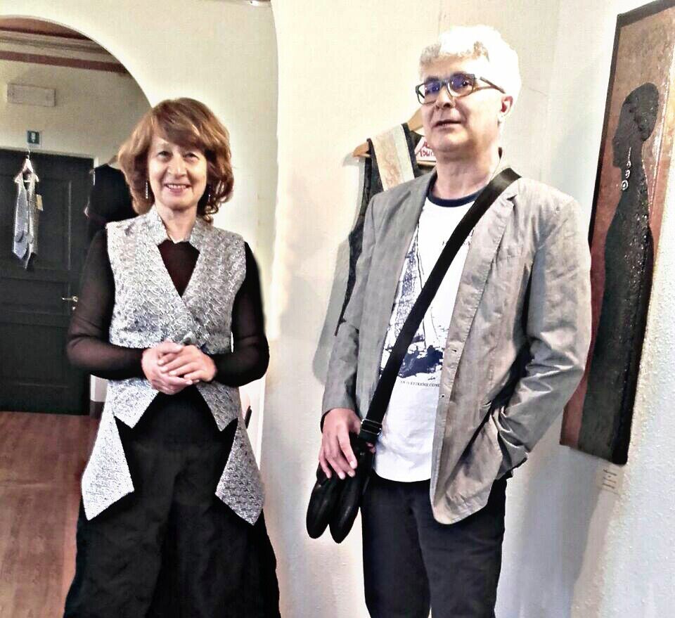 Mostra “Gilets et tableaux” di Bucciarelli & Miglio