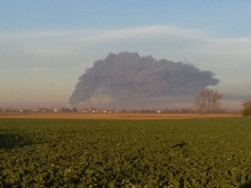 Arrivata la relazione di Arpa sull’incendio alla raffineria di Sannazzaro