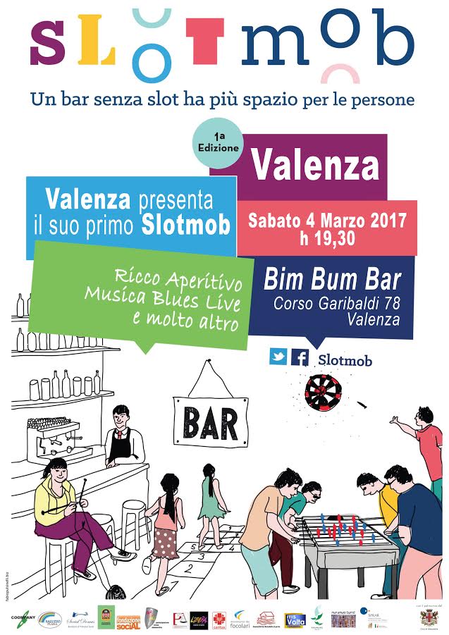 A Valenza i ragazzi di Libera premieranno i bar che hanno lasciato alla porta le slot