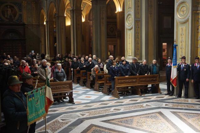 Cerimonia in ricordo del pompiere Sperico e del Sovrintendente Petri