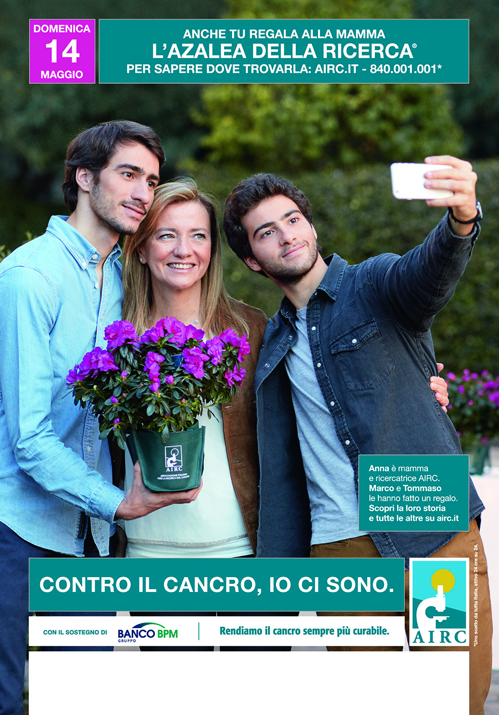 L’Azalea della Ricerca di Airc sboccia in oltre 3.600 piazze