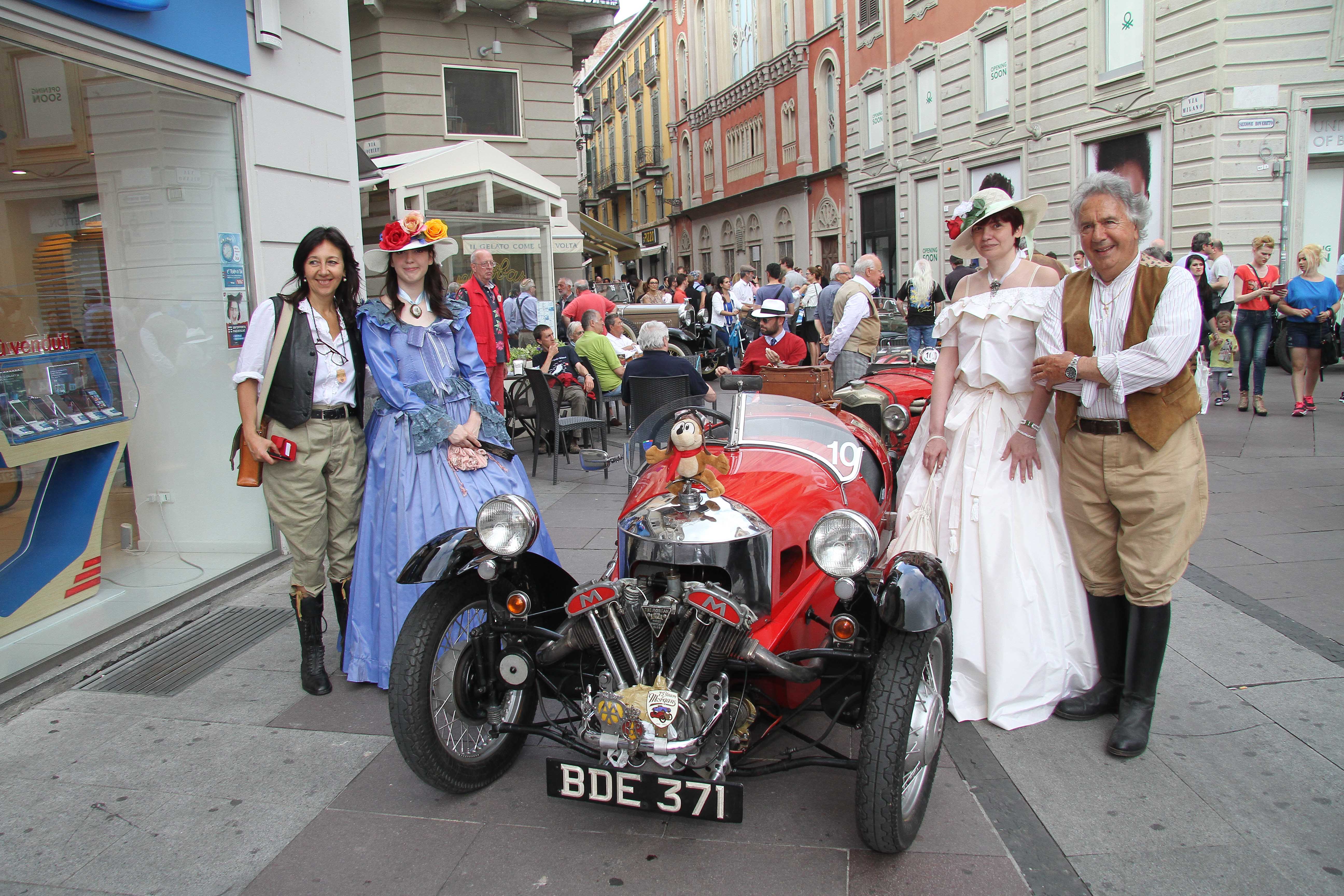 Auto d’epoca ad Alessandria: in centro rivive il Circuito Bordino