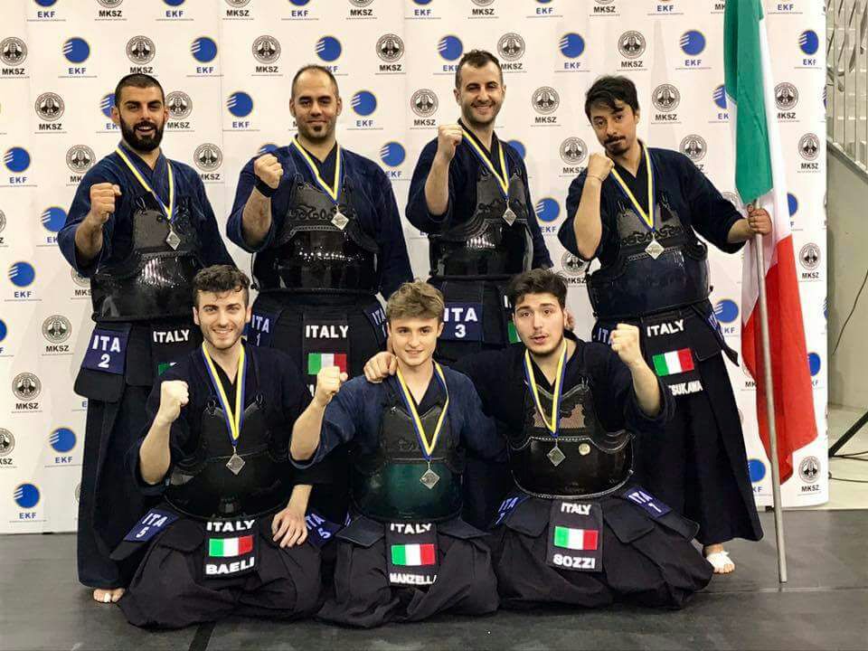 Kendo: Mandia e Sozzi vicecampioni d’Europa