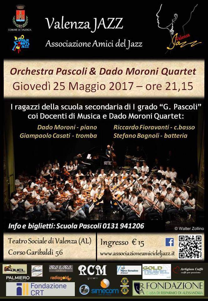Concerto dell’Orchesta Pascoli con il quartetto di Dado Moroni