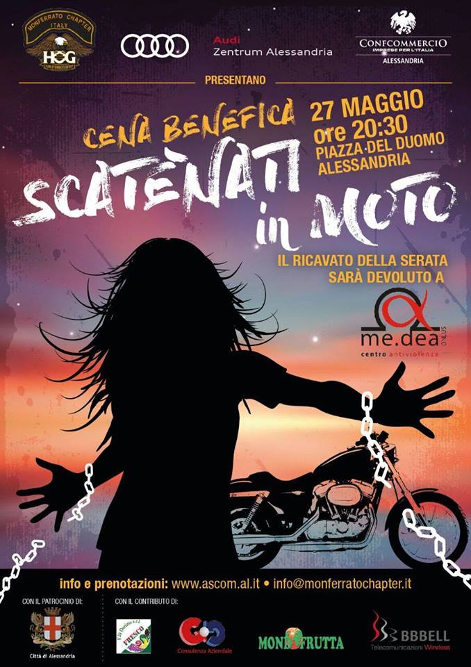 Cena benefica in piazza Duomo a favore di Me.dea