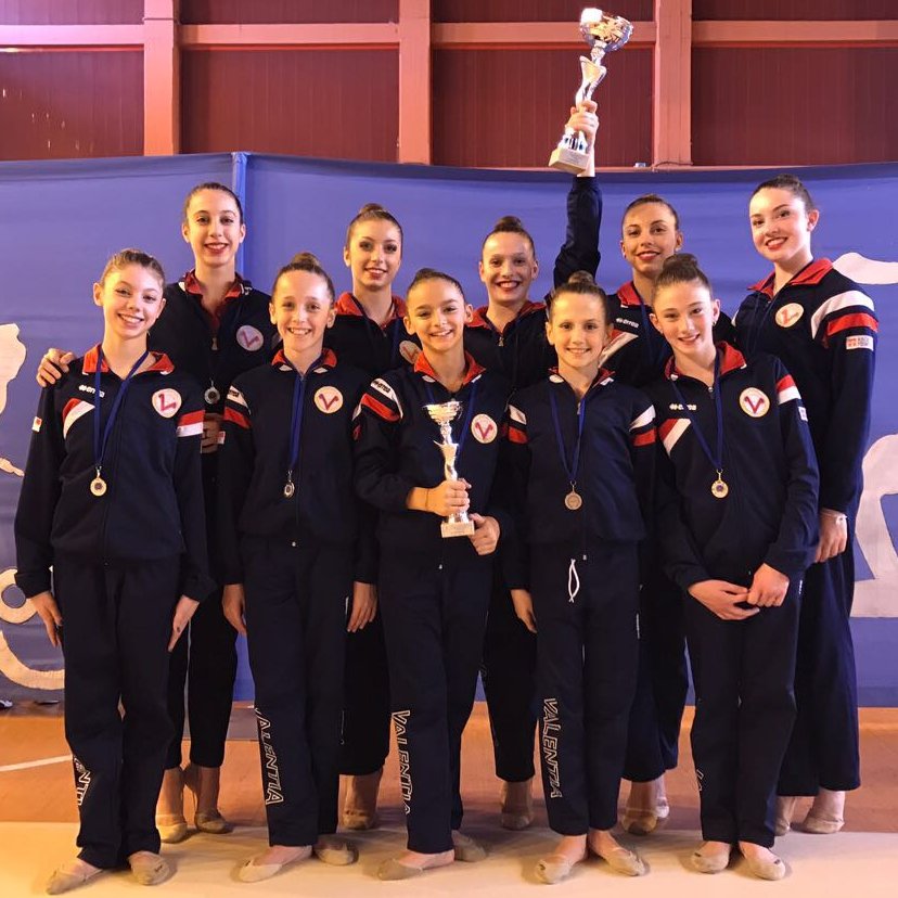 Ritmica: Ginnastica Valentia prima in Piemonte