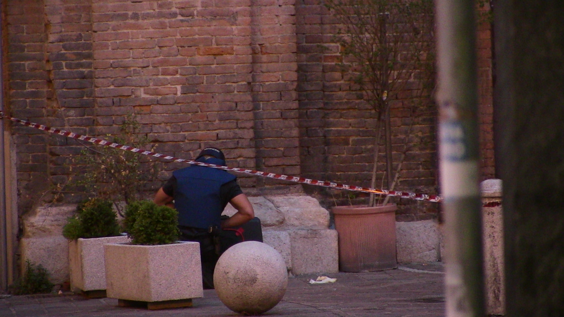 Fatta brillare la valigia abbandonata in piazzetta S. Lucia