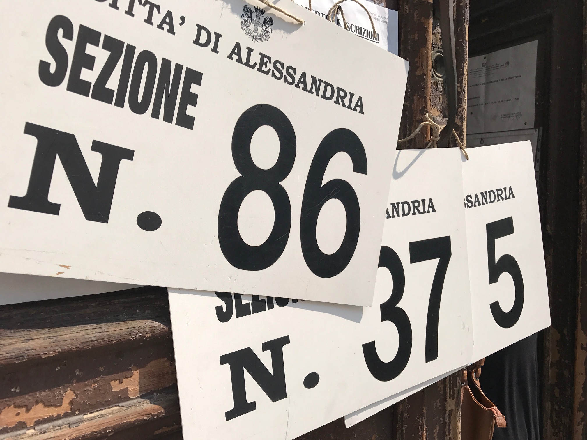Alessandria: i voti ai candidati e ai partiti seggio per seggio