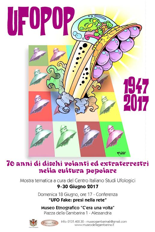 70 anni di dischi volanti ed extraterrestri alla Gambarina