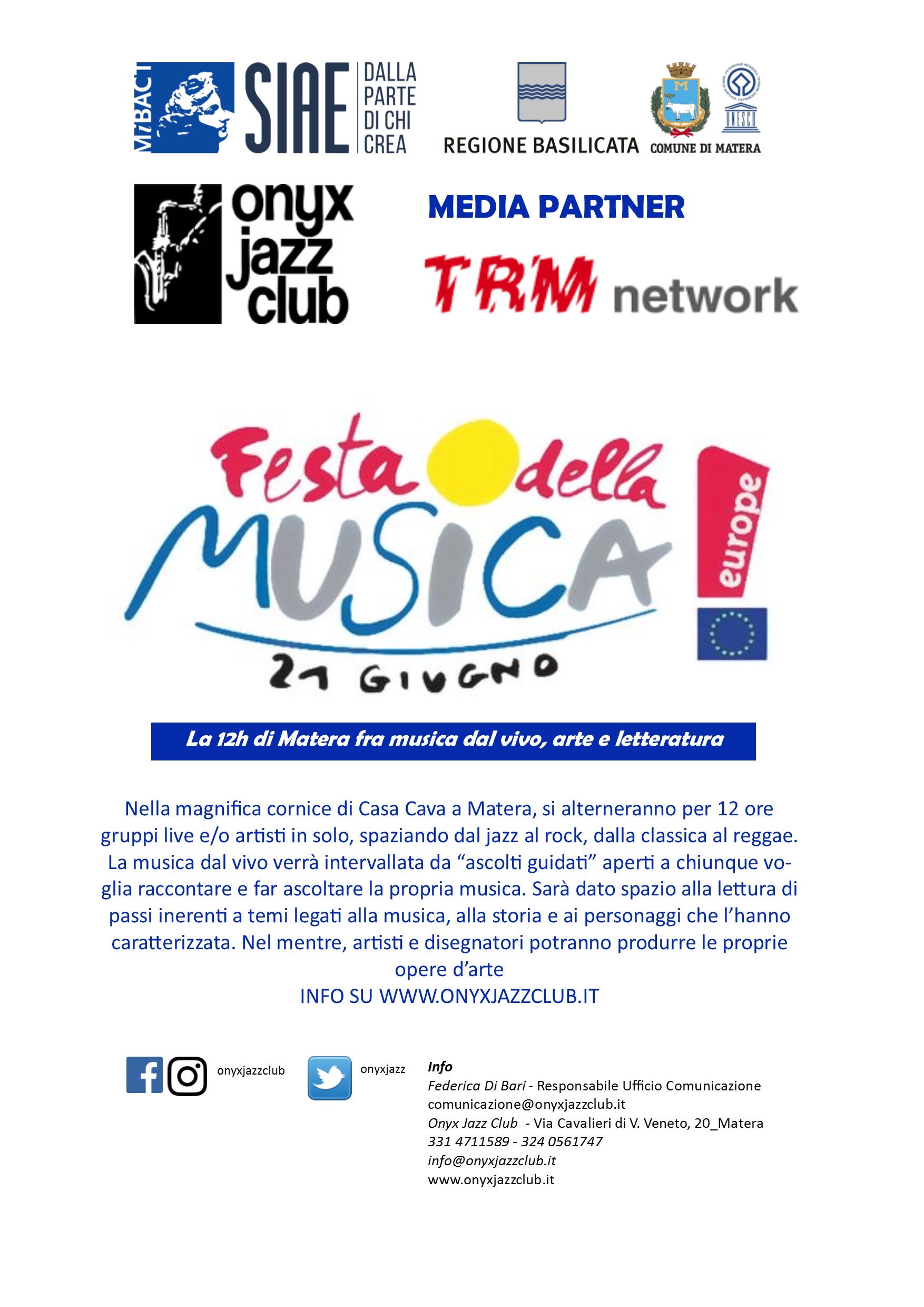 Arriva anche a Valenza la “Festa europea della musica”