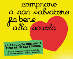 Il successo della raccolta punti “Amici per la Scuola” sempre più grande a San Salvatore