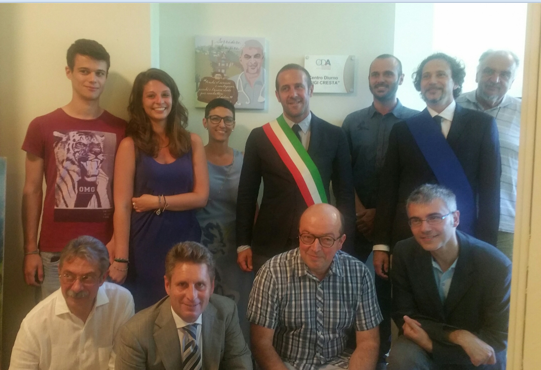 Oda inaugura il centro diurno Cresta a San Salvatore