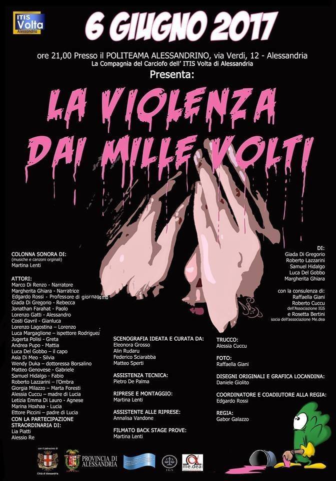 Gli studenti del Volta in uno spettacolo contro la violenza sulle donne