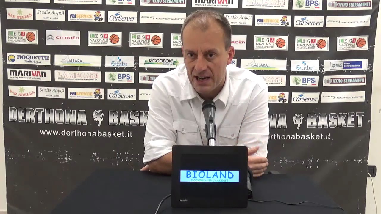 Derthona: coach Cavina lascia. “Per sempre leone”