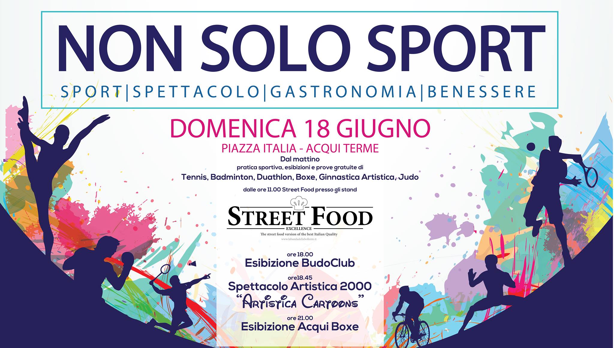 Sport, gastronomia e benessere tutta la domenica ad Acqui