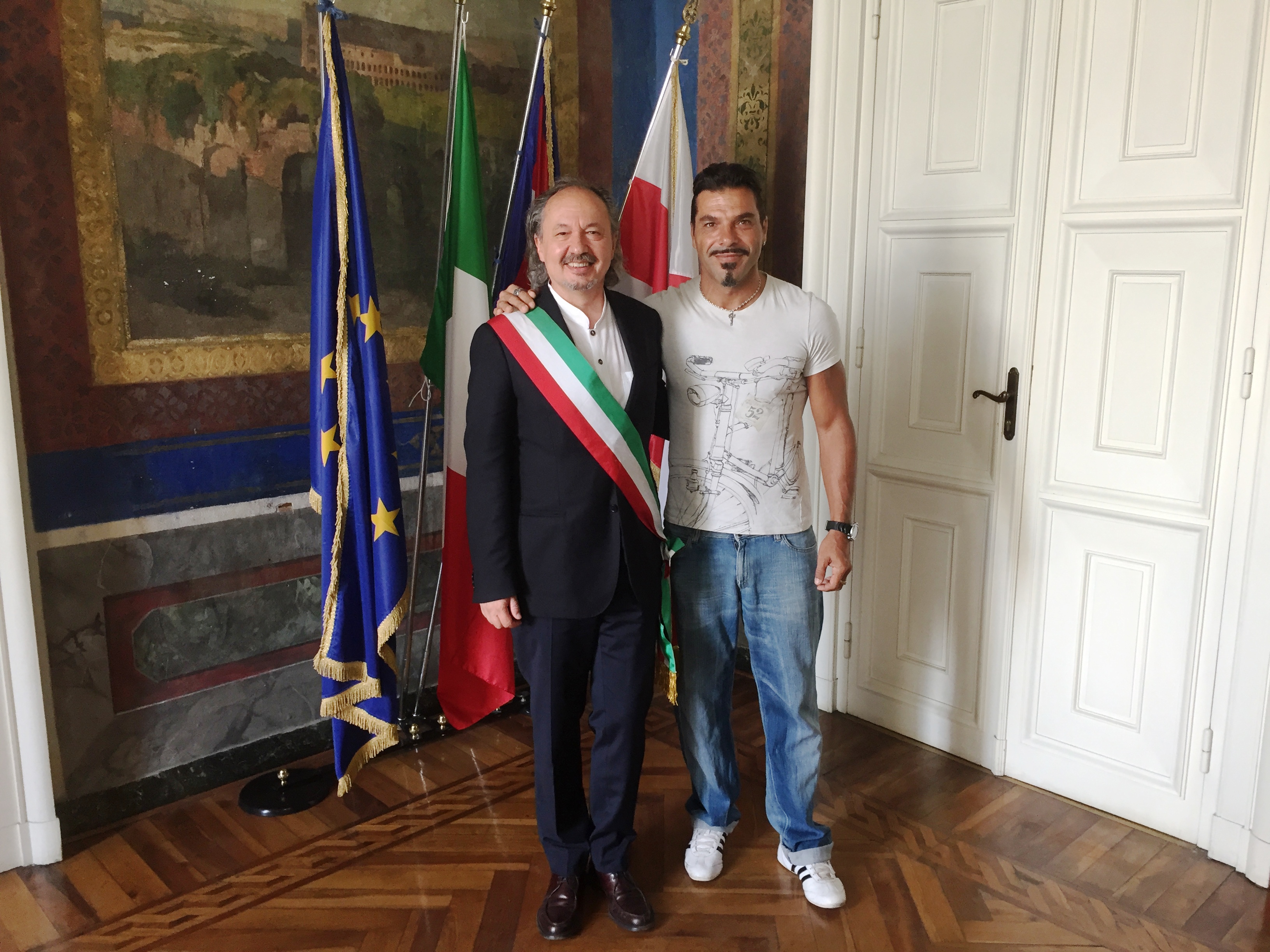Atletica: La Barbera ricevuto dal sindaco prima dei mondiali