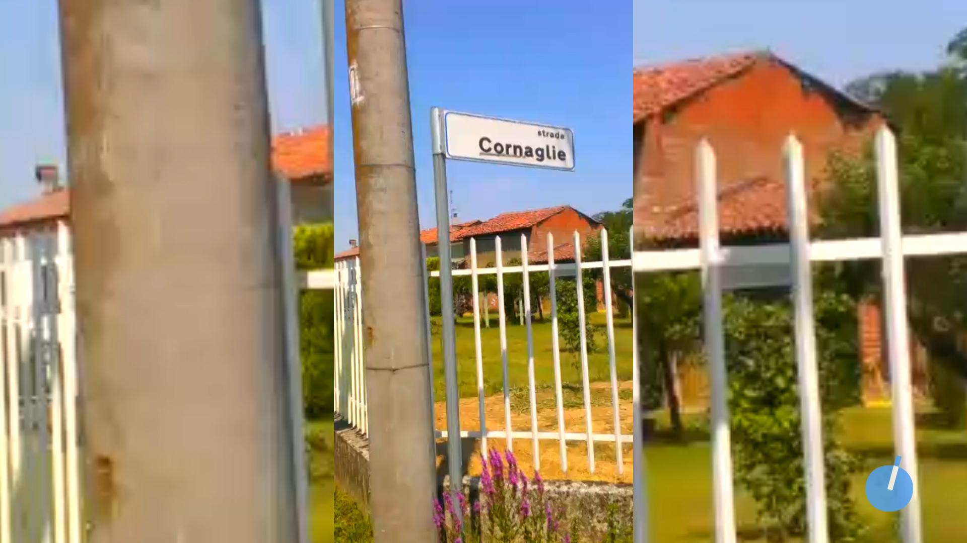 Rattoppo “indigesto” lungo una delle strade di San Michele