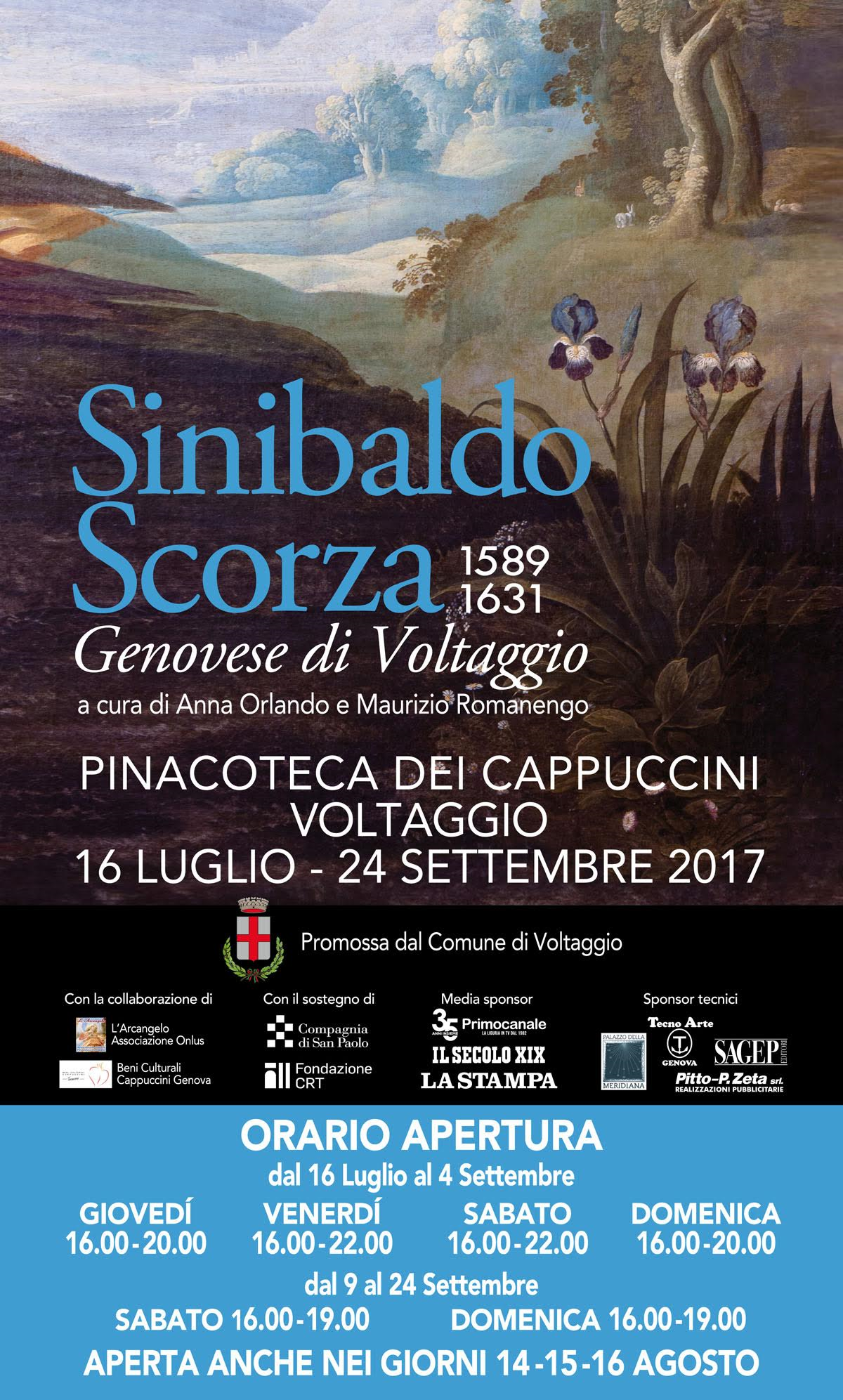 A Voltaggio inaugura la mostra “Sinibaldo Scorza (1589-1631)”