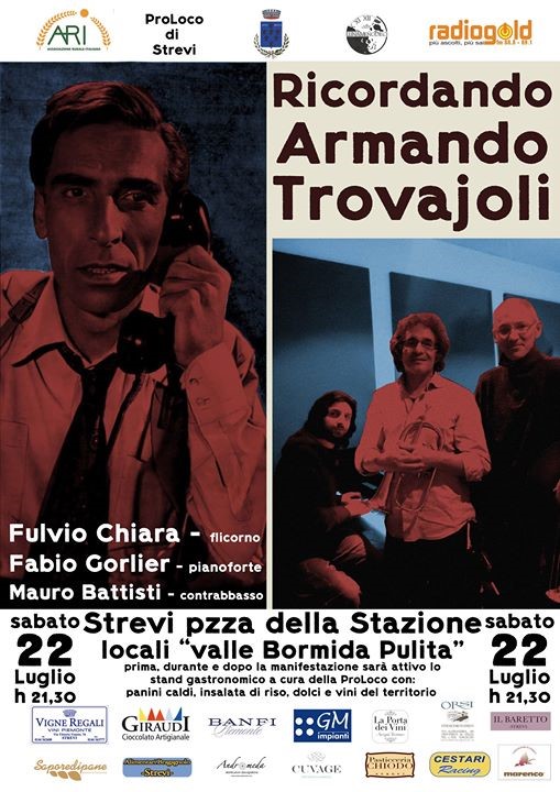 “Ricordando Armando Trovajoli” a Strevi