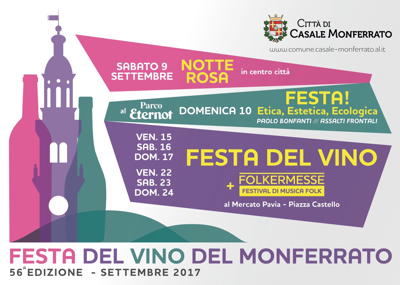 Cercasi sponsor per gli eventi autunnali di Casale