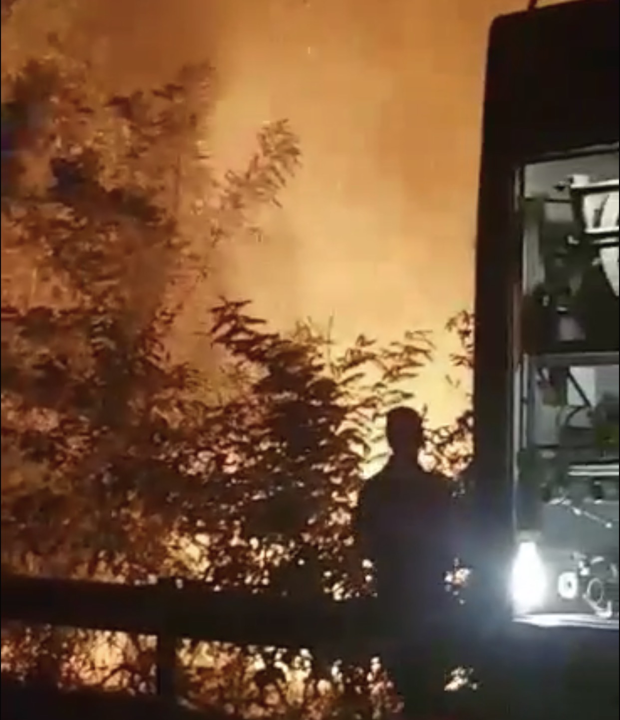 Fiamme in via Pavia ad Alessandria