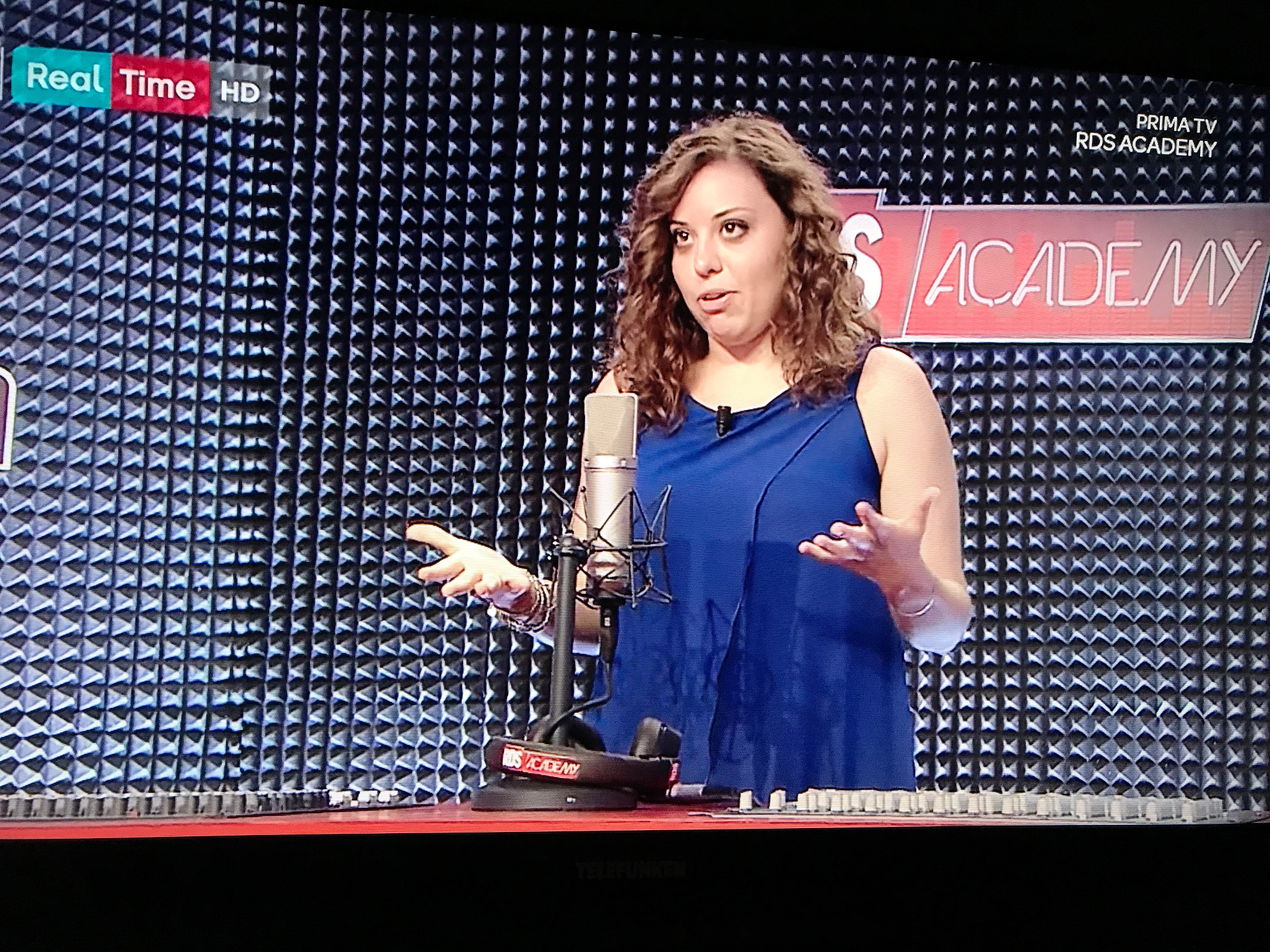 Da Radio Gold alla RDS Academy. Erica Gigli nel talent di RealTime
