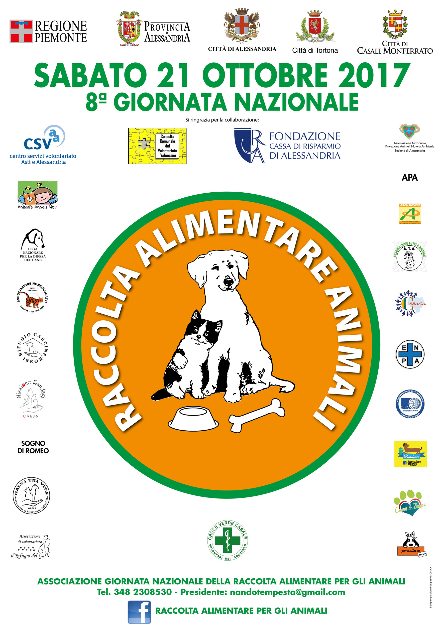 Questo sabato la Raccolta Alimentare Animali