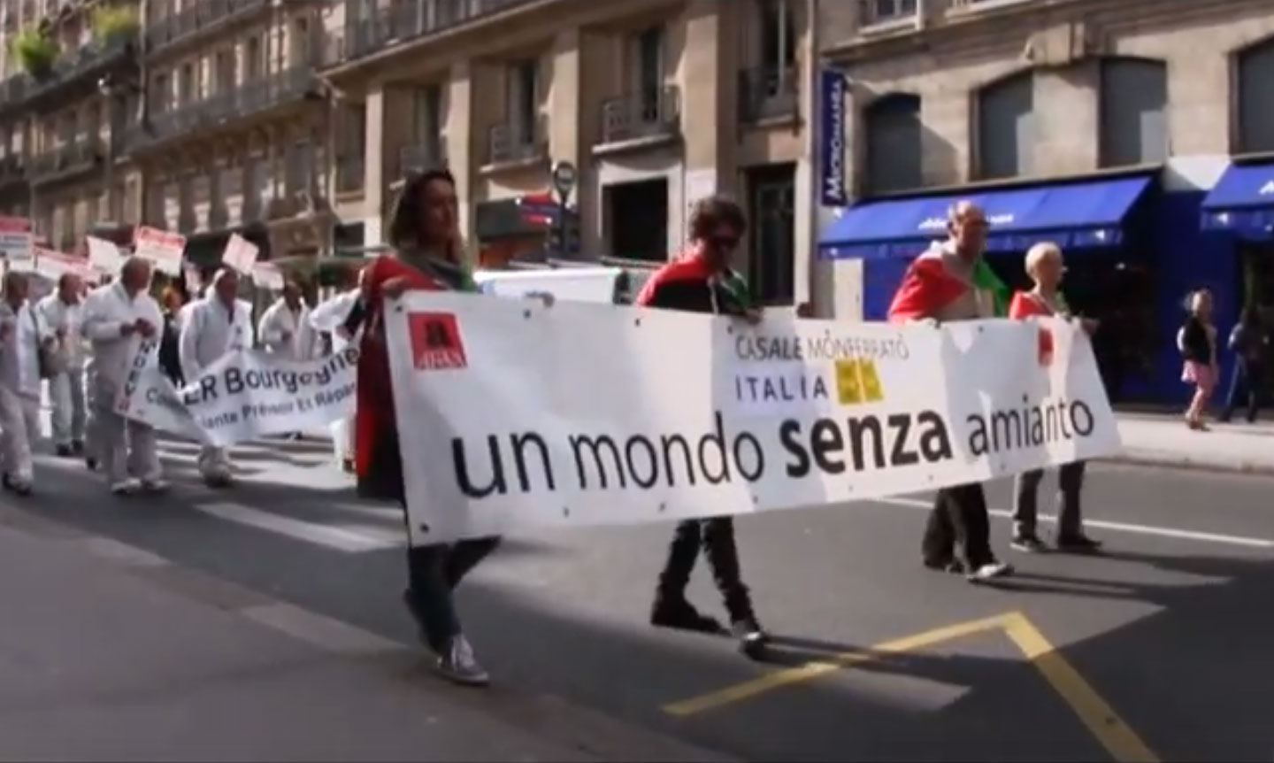 Afeva a Parigi per continuare contro “la più grande strage sul lavoro”