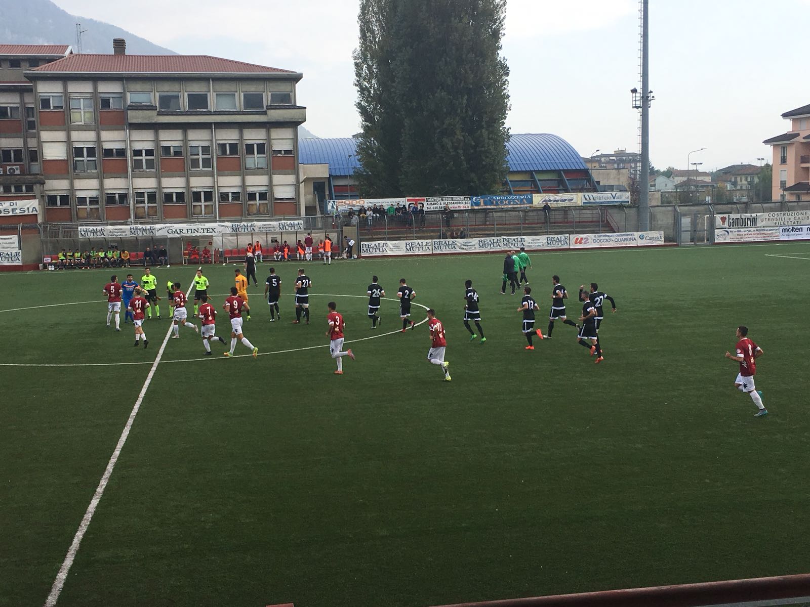 Calcio Derthona, giornata no: al Borgosesia bastano cinque minuti