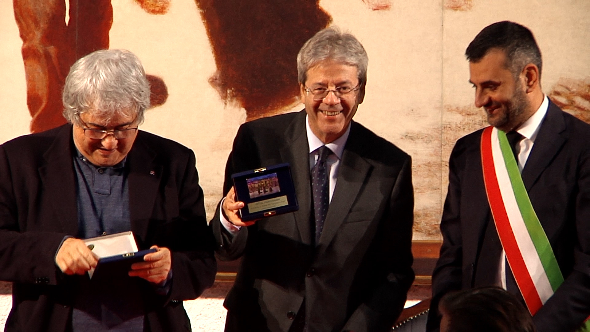 Il premier Gentiloni a Volpedo: “Banda larga sia servizio universale”