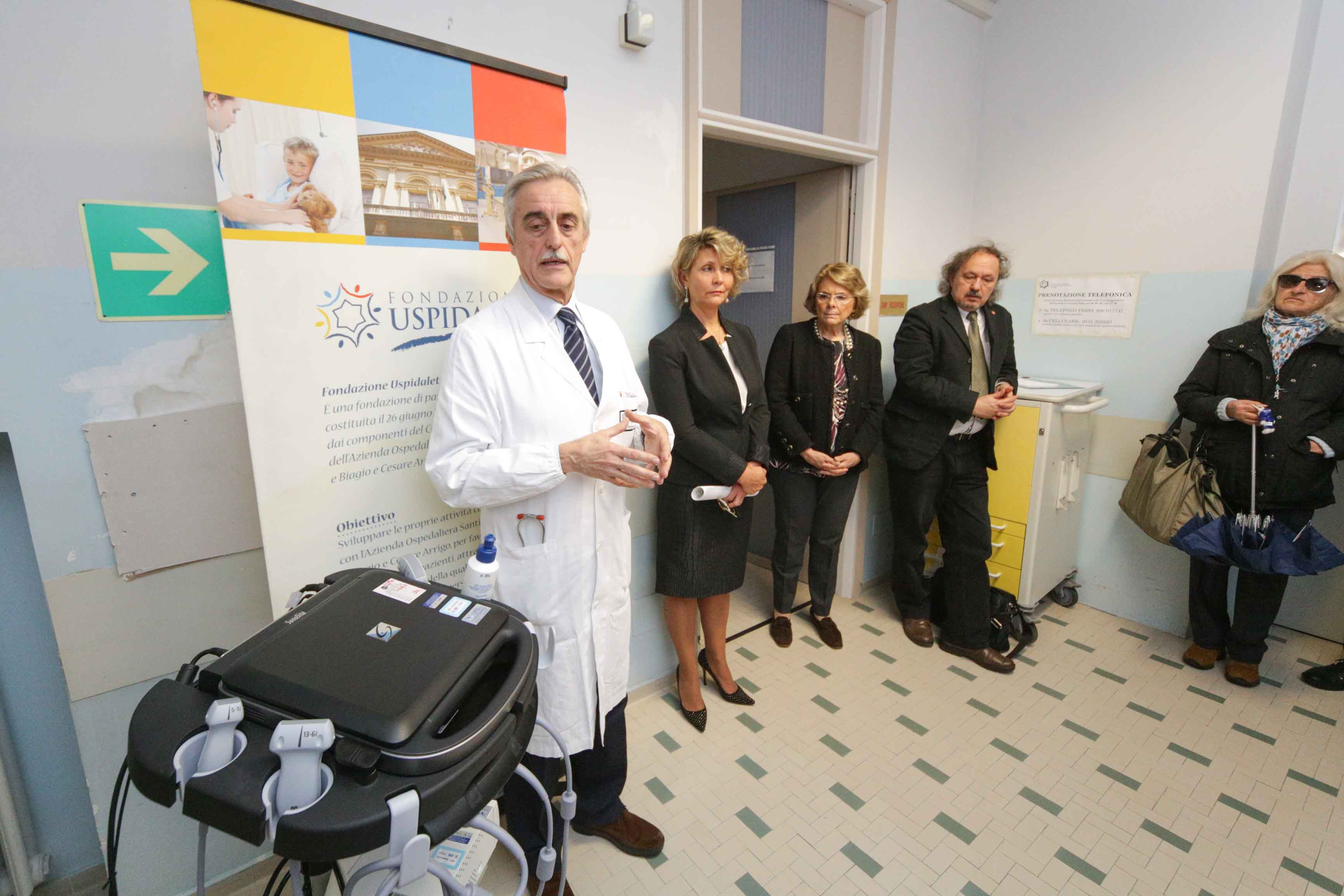 Un moderno ecografo portatile per l’Ospedale di Alessandria