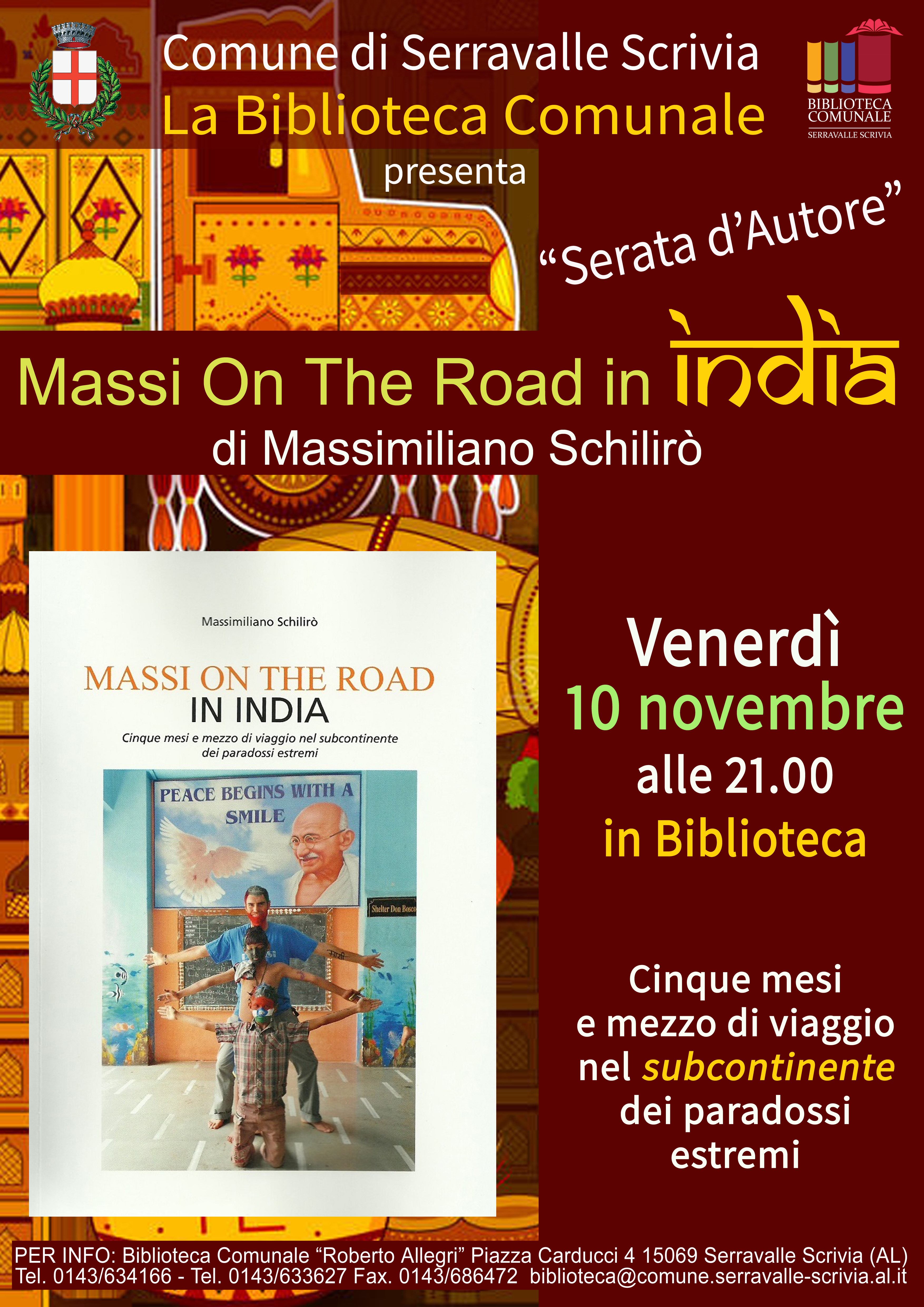 “Massi on the road in India”, un viaggiatore alla scoperta del mondo e di se stesso