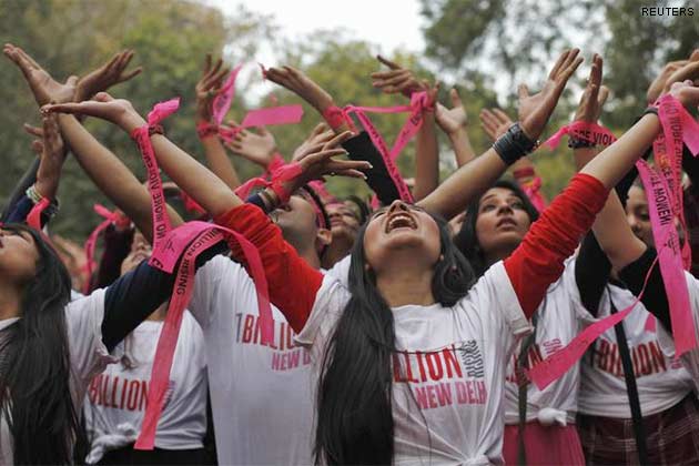 Un flash mob a Tortona contro la violenza sulle donne