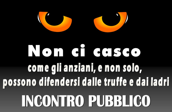Come difendersi dalle truffe: un incontro oggi al Cristo