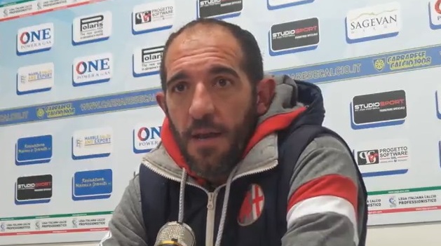 Stellini: “Abbiamo subito la Carrarese dopo il pareggio, non va bene”