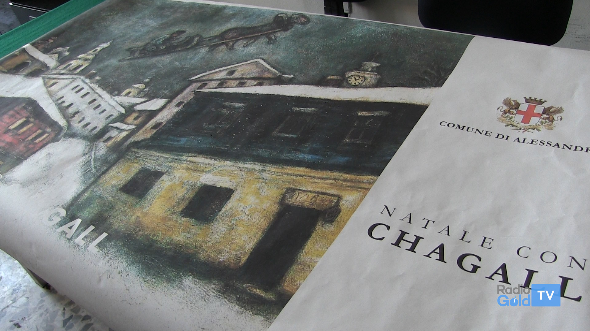 Natale con Chagall: l’arte contemporanea alla Biblioteca di Alessandria