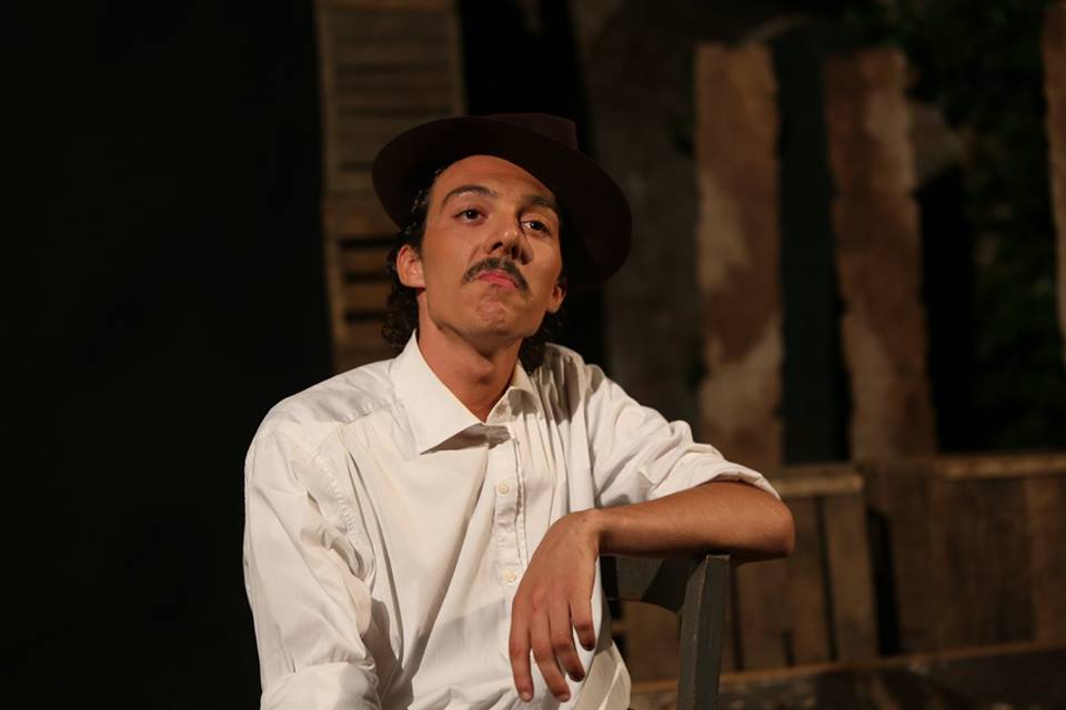 Ian Bertolini a “Chiostro in un pomeriggio di mezzo inverno”
