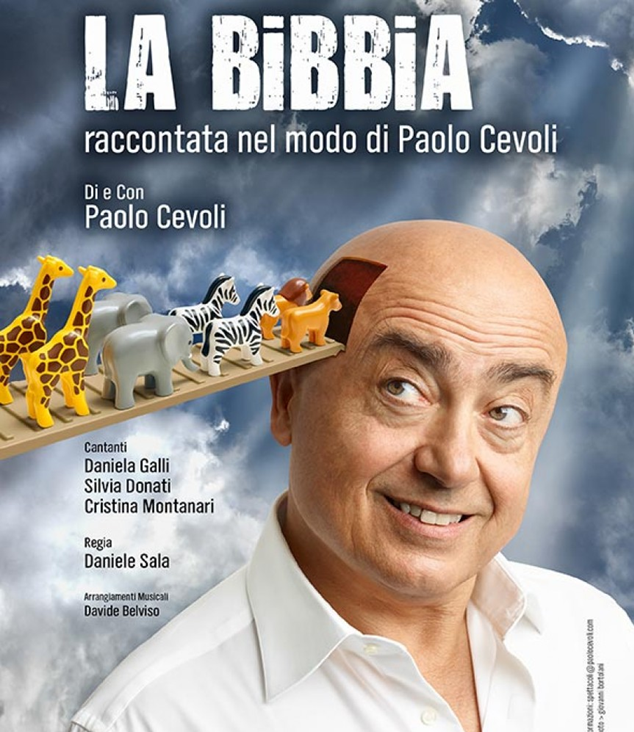 Paolo Cevoli racconta la Bibbia su Radio Gold