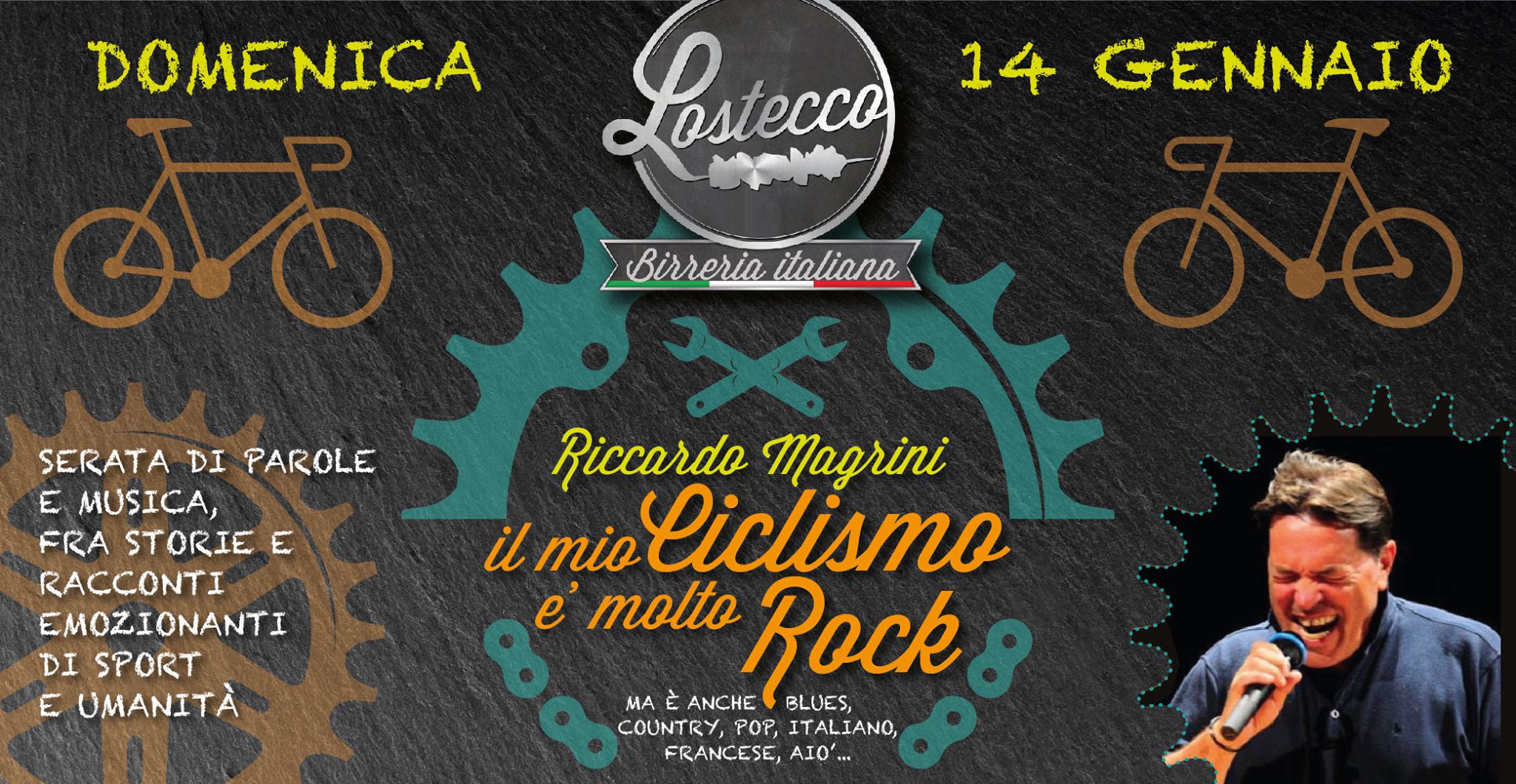 Riccardo Magrini: “il mio ciclismo è molto rock”