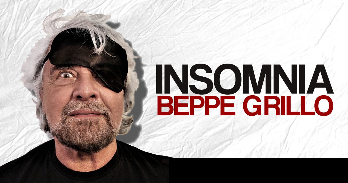 Beppe Grillo torna a teatro ad Alessandria con “Insomnia”